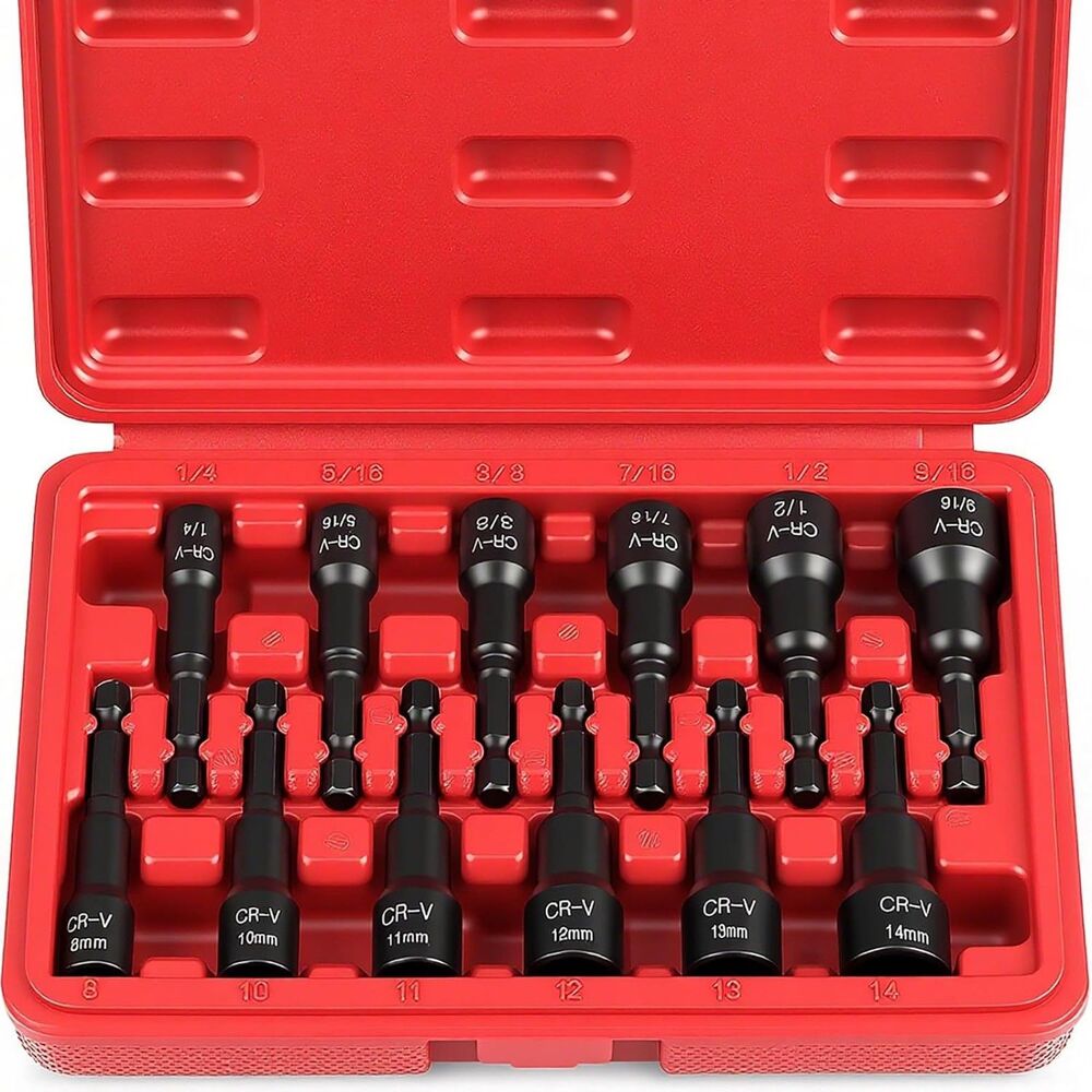 12-piece magnetic nut driver set from SEDY